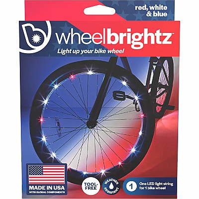 Wheel Brightz Patriotic Red White Blue