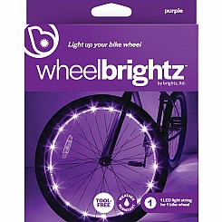 Wheelbrightz Purple Led Bicycle Wheel Light