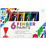 iHeart Art JR 6 Washable Finger Paints