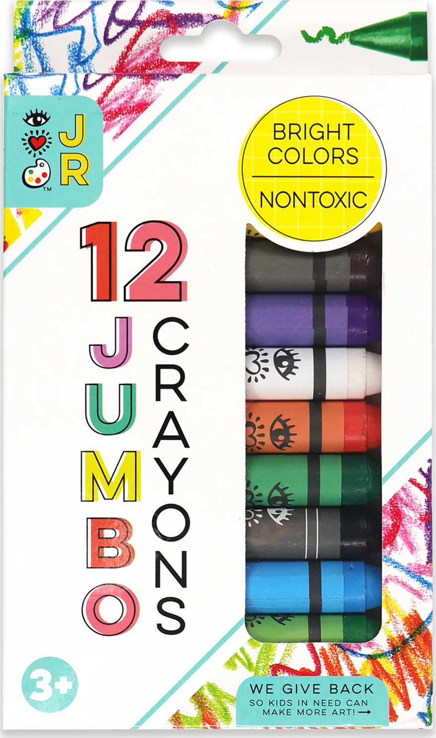 JR 12 Jumbo Crayons