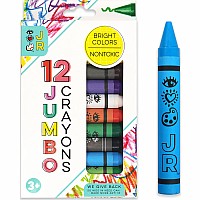 JR 12 Jumbo Crayons
