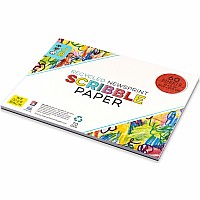 JR Recycled Newsprint Scribble Pad-50