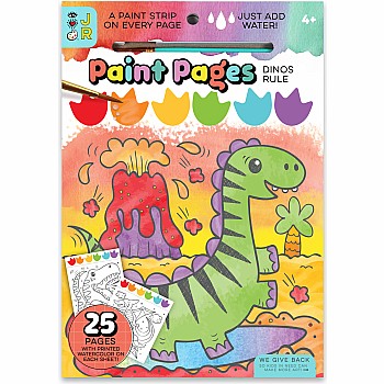 Paint Pages, Dinos Rule