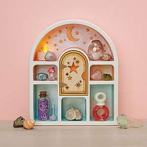 WishCraft Paint A Curio Shelf