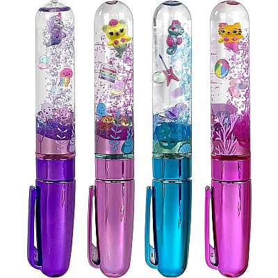 Swirly Worlds Blind Box DIY Light-up Glitter Wand Pen Collectibles