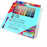 Iheartart 10 Glitter Markers