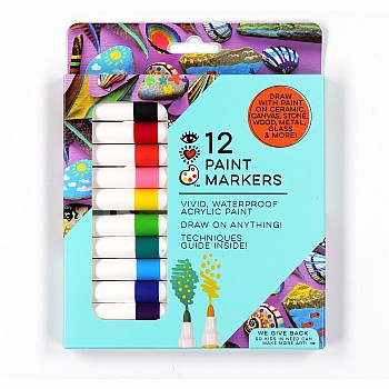 12 ct Acrylic Paint Markers