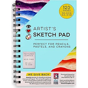 Iheartart Artist Sketch Pad-perfect Paper For On The Go