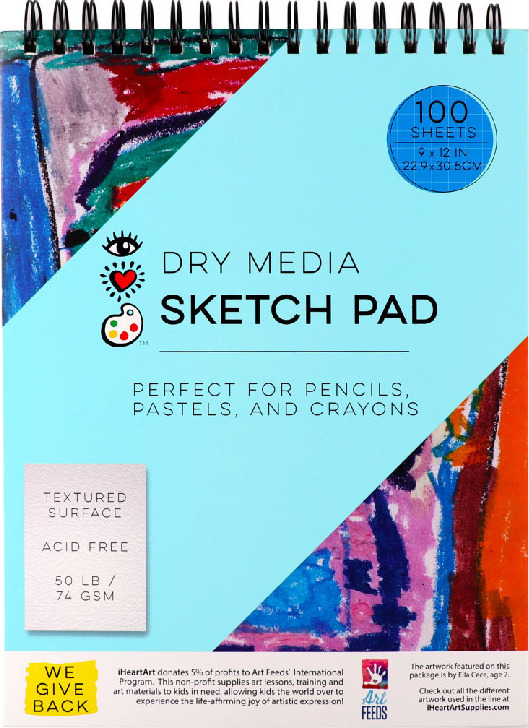 Iheartart 100 Page Sketch Pad Best All-purpose Pad