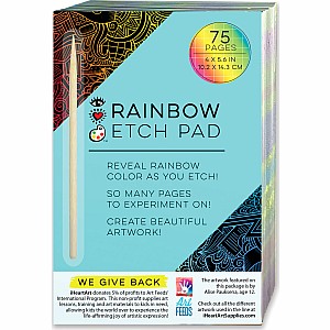 Rainbow Etch Pad, 4 