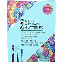 iHeart Art Mash-up Art Pack Glitter Fx All In One Art Portfolio Set