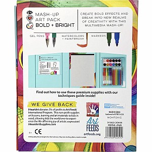 Mash-up Art Pack Bold & Bright Total Art Portfolio Set