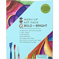 Mash-up Art Pack - Bold Bright Total Art Portfolio Set