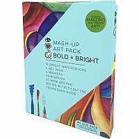 iHeart Art Mash-up Art Pack Bold Bright Total Art Portfolio Set