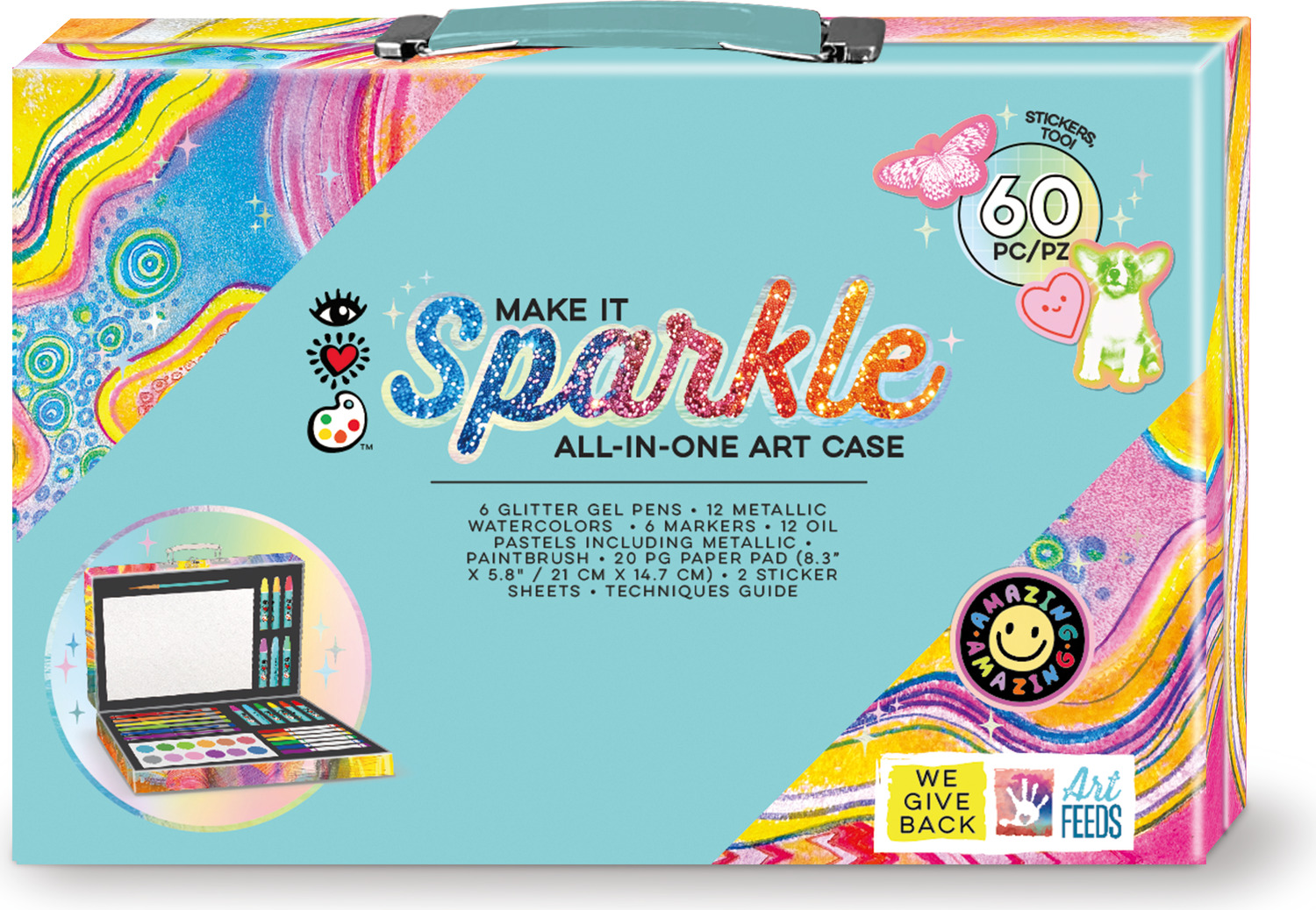 Make It Sparkle All-In-One-Art Case
