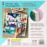 Paint by Numbers Moonlit Unicorn