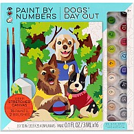 Paint By Numbers- Dogs' Day Out