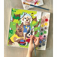 Paint By Numbers- Dogs' Day Out