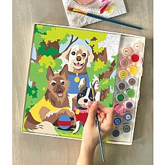 Paint By Numbers- Dogs' Day Out