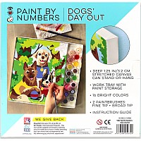 Paint By Numbers- Dogs' Day Out