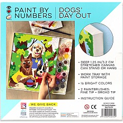 Paint By Numbers- Dogs' Day Out
