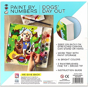 Paint By Numbers- Dogs' Day Out