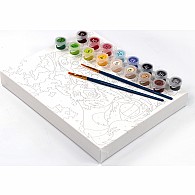 Paint By Numbers- Dogs' Day Out