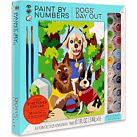 Paint By Numbers- Dogs' Day Out