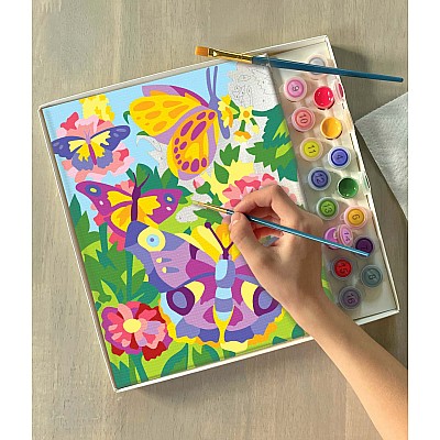 iHeartArt Paint By Numbers - Butterflies + Blooms