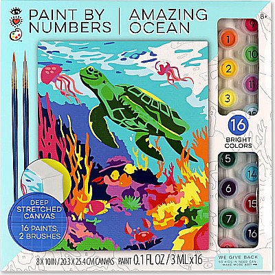 iHeartArt Paint by Numbers - Amazing Ocean