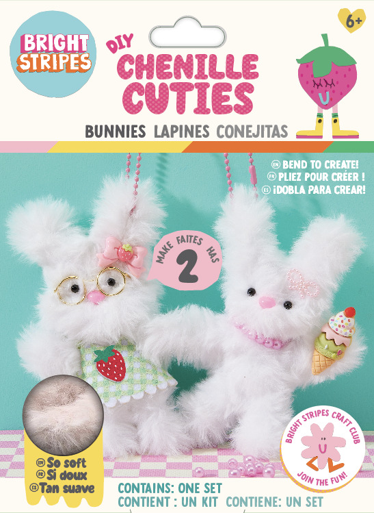 DIY Chenille Cuties- Bunny Babes