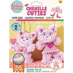DIY Chenille Cuties, Cutie Cats