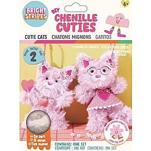 DIY Chenille Cuties- Cutie Cats