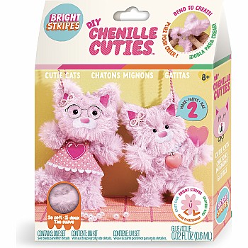 DIY Chenille Cuties, Cutie Cats