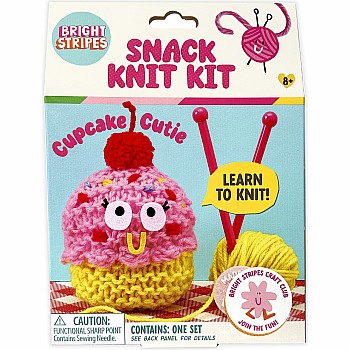 Snack Knit Kit, Cupcake Cutie
