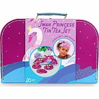 Swan Princess Tin Tea Set