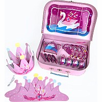 Swan Princess Tin Tea Set