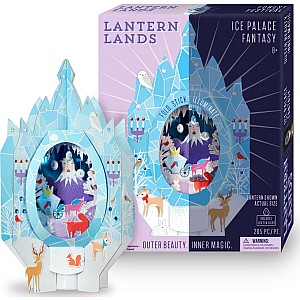 Lantern Lands Ice Palace Fantasy Light Up 3d Paper Lantern Craft Kit