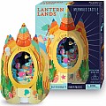 Lantern Lands Mermaid Castle Light Up 3d Paper Lantern Craft Kit