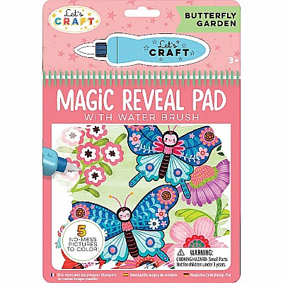 Magic Reveal Pad - Butterfly Garden