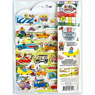 Richard Scarry's Busy World Puffy Stickers Play Set