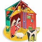 Puffy Sticker 3D Playhouse - Around the Farm