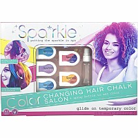 Sparkle Color Changing Hair Chalk Set