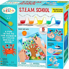 Let's Craft STEAM School Painting Science