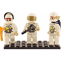 BRICTEK Space Team Trio Mini-Figurines