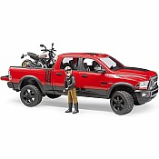 RAM 2500 Power Wagon with Scrambler Ducati Desert Sled