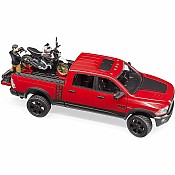 RAM 2500 Power Wagon with Scrambler Ducati Desert Sled