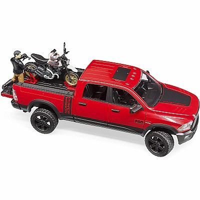 RAM 2500 Power Wagon with Scrambler Ducati Desert Sled