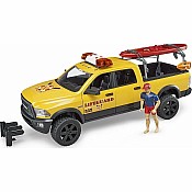 RAM 2500 power wagon lifeguard with figure, stand up paddle and light & sound module