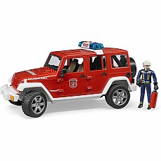 Jeep Rubicon Fire Department w/ Fireman